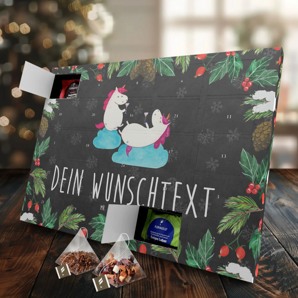 Personalisierter Tee Adventskalender Einhorn Sekt Personalisierter Tee Adventskalender, Einhorn, Einhorn Deko, Einhörner, Unicorn, Party, Mädelsabend, Freundin, Anstoßen, BFF, Korken, Freundinnen, Sekt, Beste, Spaß