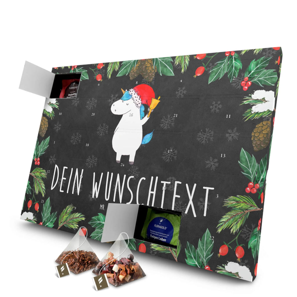 Personalisierter Tee Adventskalender Einhorn Weihnachtsmann Personalisierter Tee Adventskalender, Einhorn, Einhorn Deko, Einhörner, Unicorn, Schokolade, Wunschliste, Weihnachtsmann, Weihnachten, Schoki, Feenstaub, Wunschzettel, Gin, Nikolaus