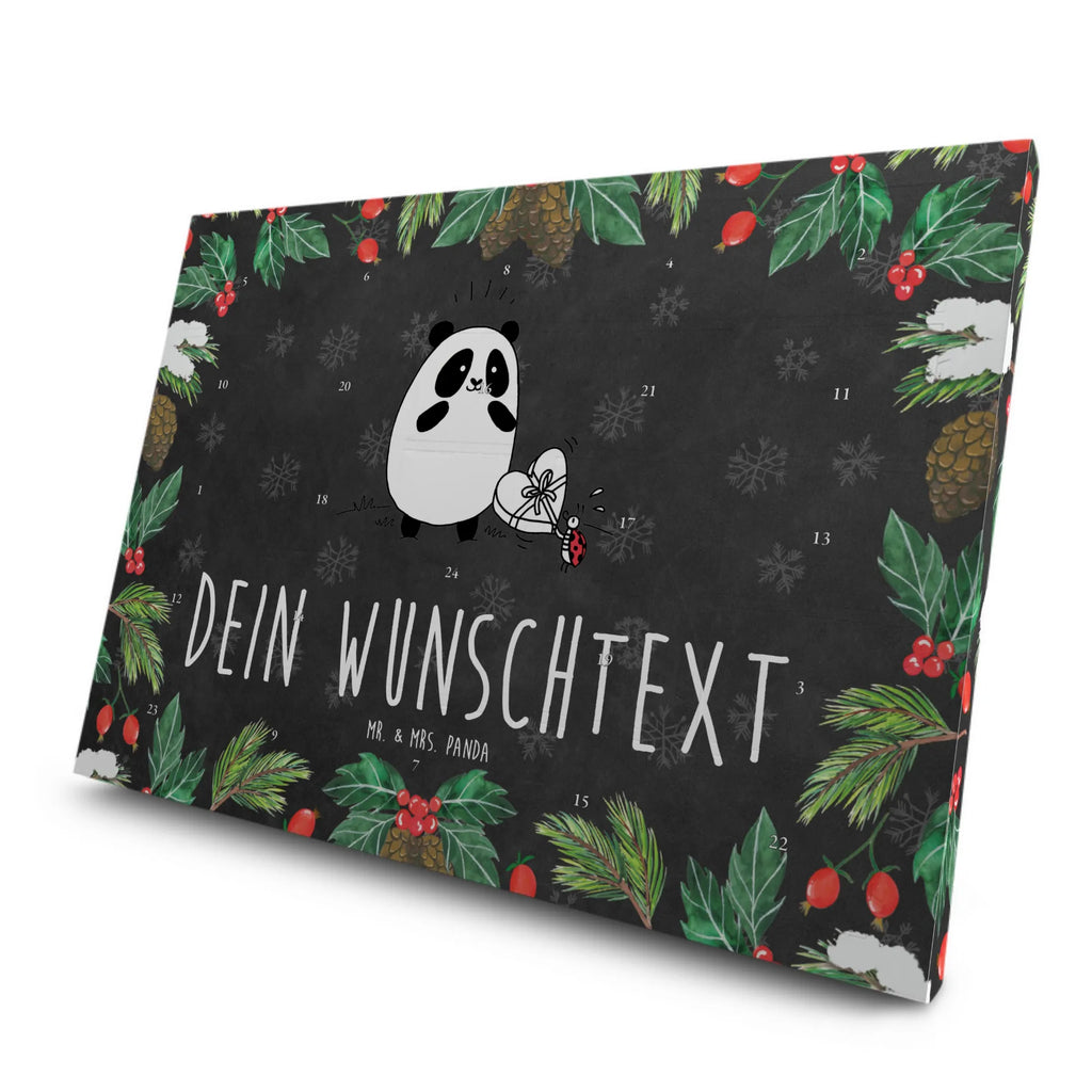  Panda Thank you Personalisierter Tee Adventskalender
