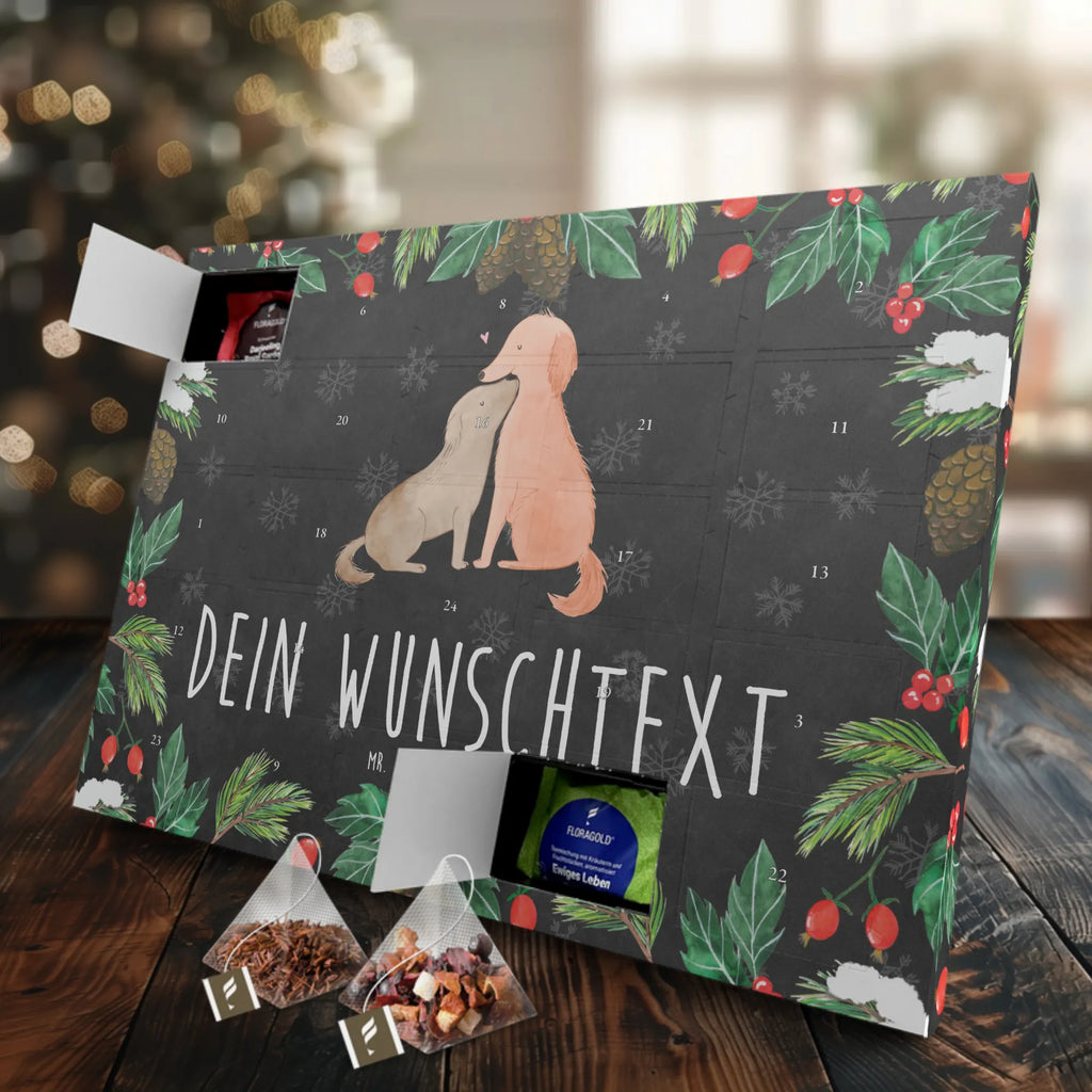 Personalisierter Tee Adventskalender Hunde Liebe Personalisierter Tee Adventskalender, Hunderasse, Tierliebhaber, Hundemotiv, Haustier, Hundebesitzer, Hund, Sprüche, Hund. Hunde, Liebe, Vertrauen, Kuscheln, Herz, Kuss