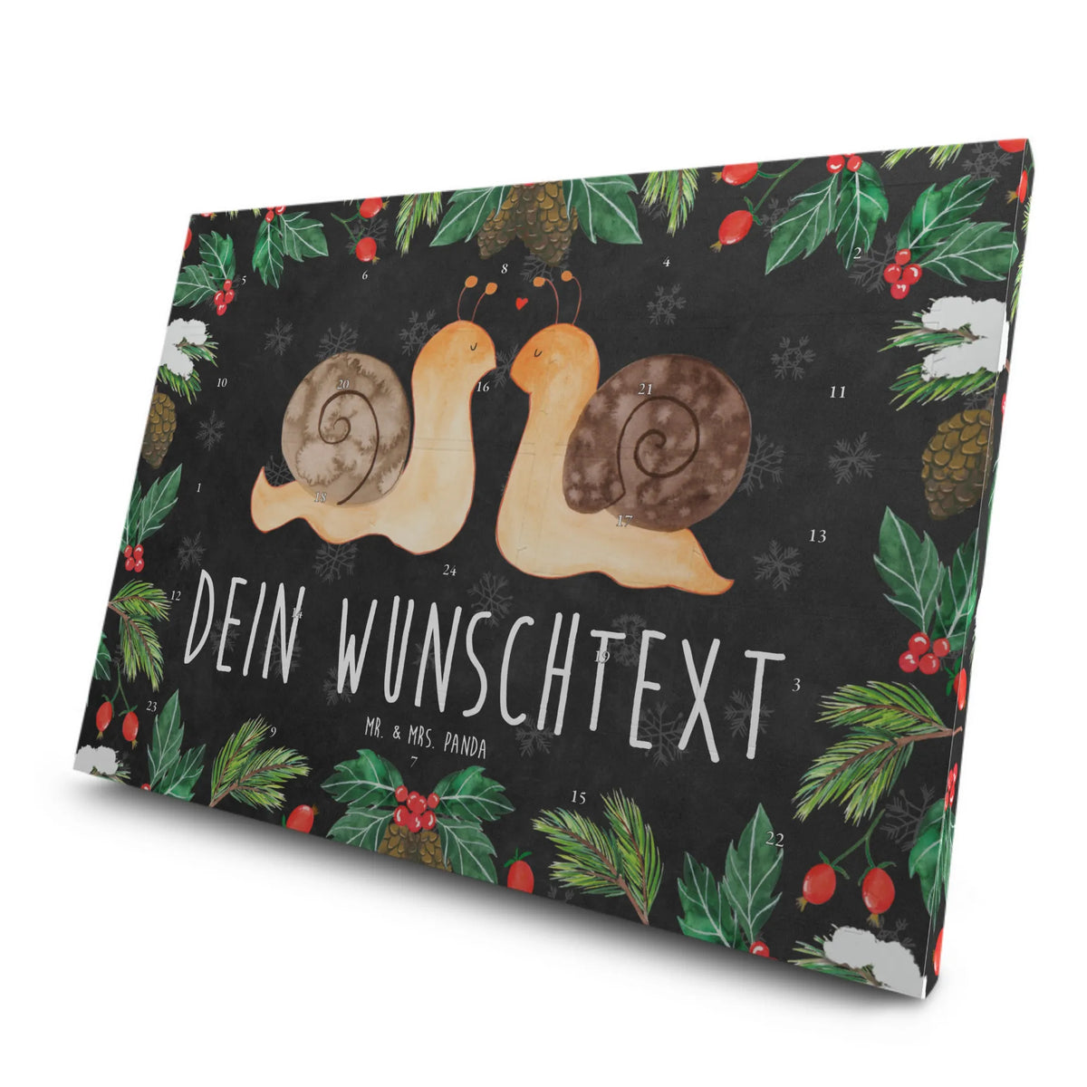Personalisierter Tee Adventskalender Schnecken Liebe|p:1824000|h:55ae4171ef837107af46e51de04c21f2
