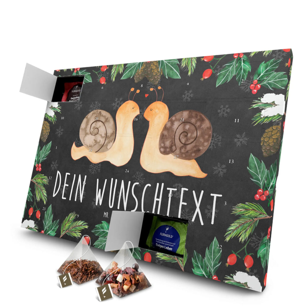 Personalisierter Tee Adventskalender Schnecken Liebe Personalisierter Tee Adventskalender, Freundin, Jahrestag, Verlobung, Liebesgeschenk, Ehefrau, Heiratsantrag, Heiraten, Hocheitstag, Freund, Ehemann, Partner, Liebe