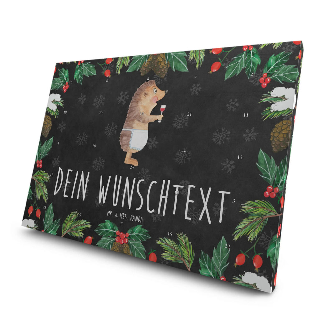 Personalisierter Tee Adventskalender Igel Wein Personalisierter Tee Adventskalender, Tiere, Tiermotive, Gute Laune, Lustige Sprüche, Geschenk Weintrinker, Wein Spruch, Wein Deko, Weinglas, Geschenk Weinliebhaber, Rotwein, Igel, Wein trinken, Weißwein