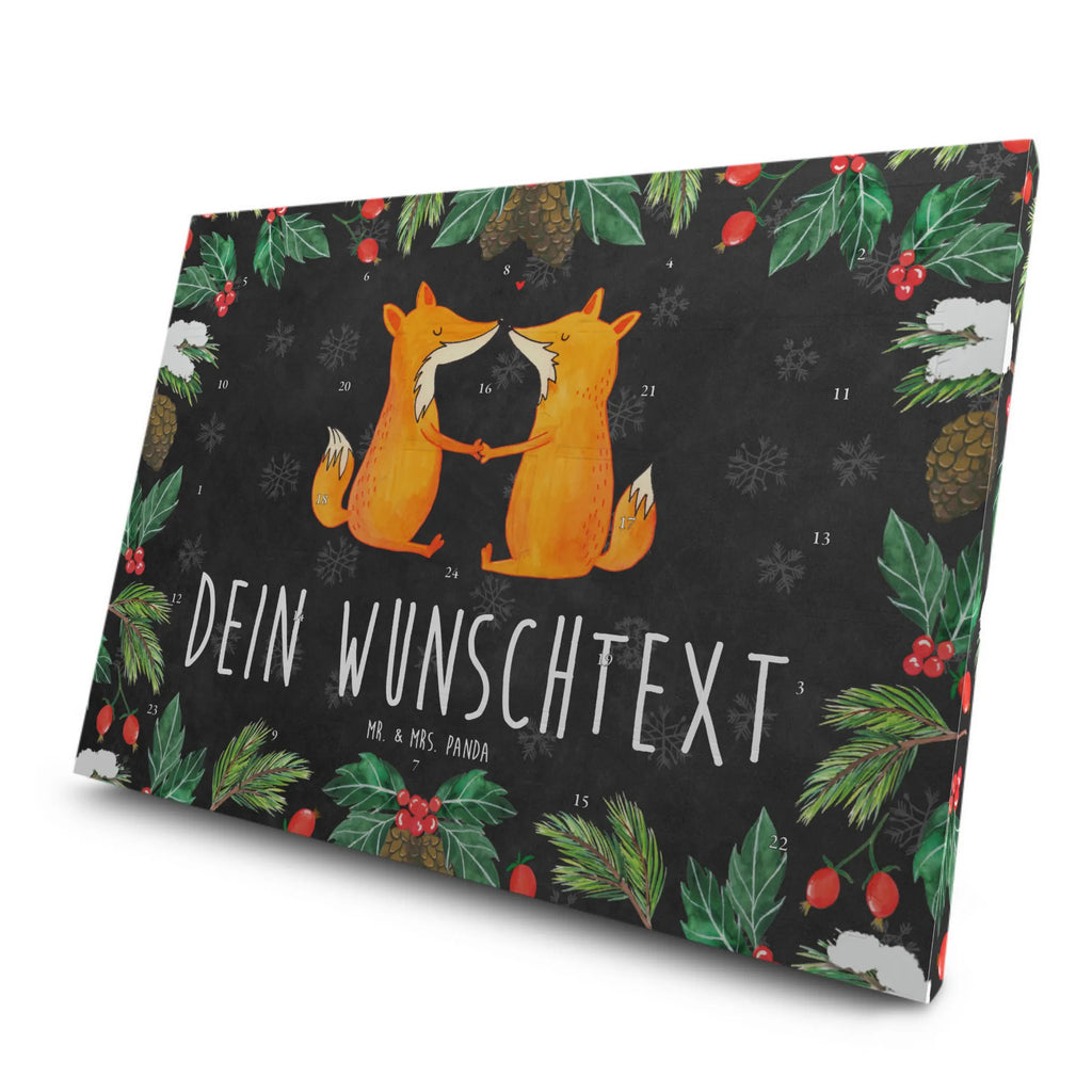 Personalisierter Tee Adventskalender Füchse Liebe Personalisierter Tee Adventskalender, Fuchs, Ehe, Ehemann, Füchse, Liebe, Freundin, Freund, Verlobte, Liebesbeweis, Paar, Liebespaar, Ehefrau, Partner, Fox