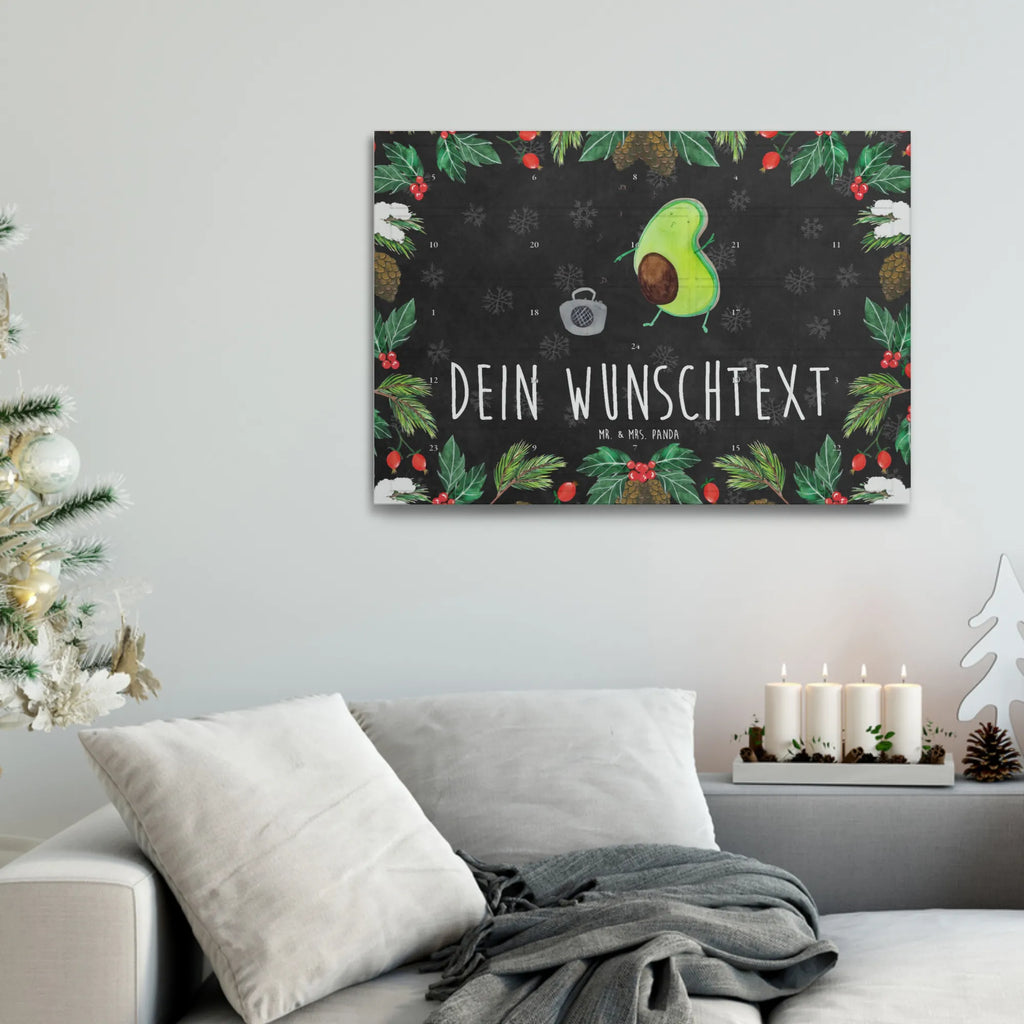 Personalisierter Tee Adventskalender Avocado Tanzen Personalisierter Tee Adventskalender, Avocado, Gesund, Veggie, Vegan