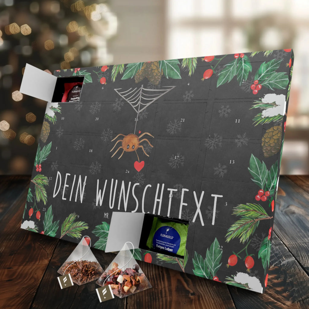 Personalisierter Tee Adventskalender Spinne Agathe Liebe Personalisierter Tee Adventskalender, Spinne Agathe, Spinne, Merchandise, Agathe, Videos, Liebesgeschenk, Verliebt, Liebesbeweis, Liebe
