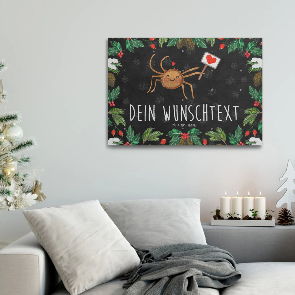 Personalisierter Tee Adventskalender Spinne Agathe Motivation Personalisierter Tee Adventskalender, Spinne Agathe, Spinne, Merchandise, Agathe, Videos, Dankeschön, Liebe, Vertrauen, Motivation, Glück