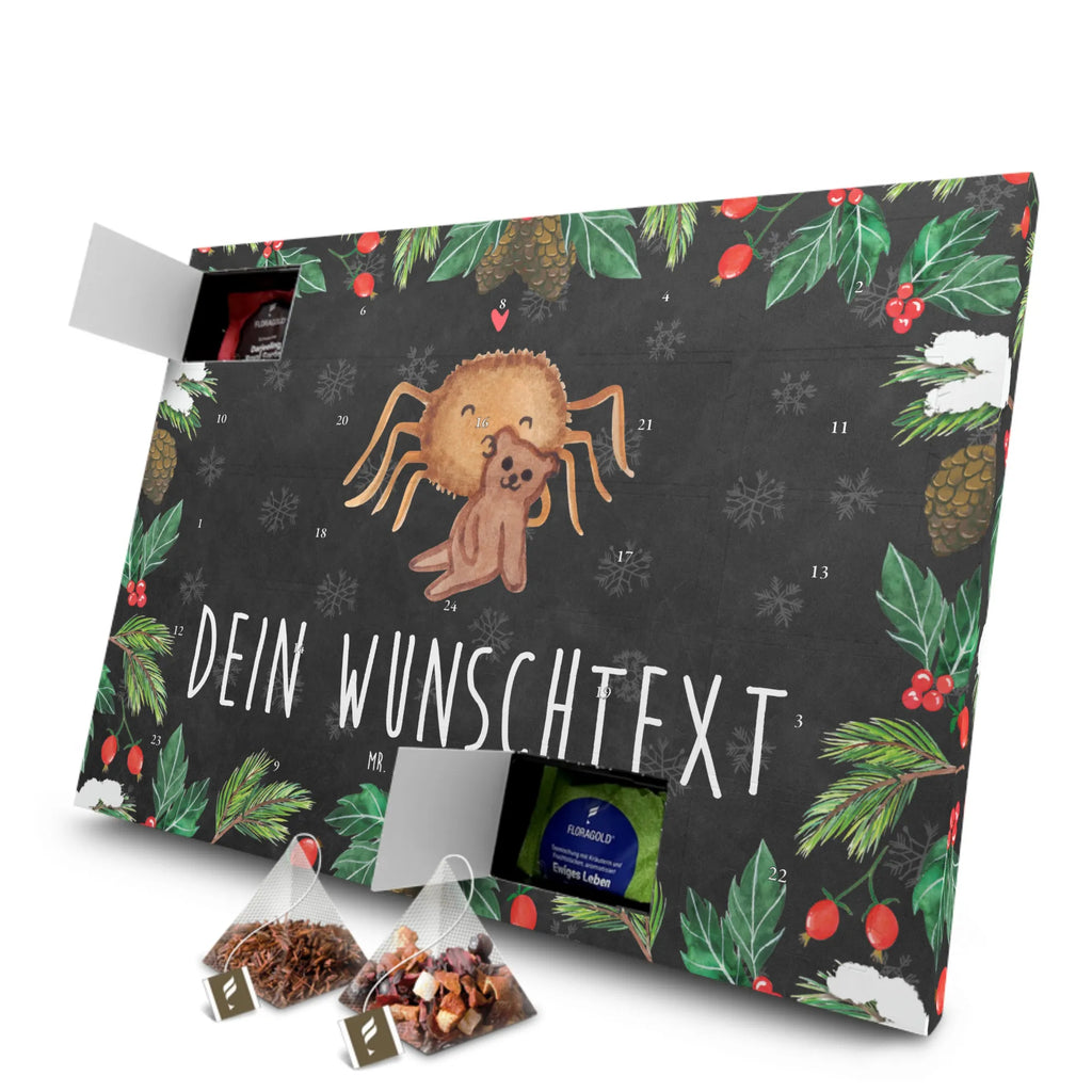 Personalisierter Tee Adventskalender Spinne Agathe Teddy Personalisierter Tee Adventskalender, Merchandise, Spinne Agathe, Videos, Spinne, Agathe, Liebesgeschenk, Teddy, Dankeschön, Miteinander, Verliebt, Freundschaft, Treue, Liebesbeweis