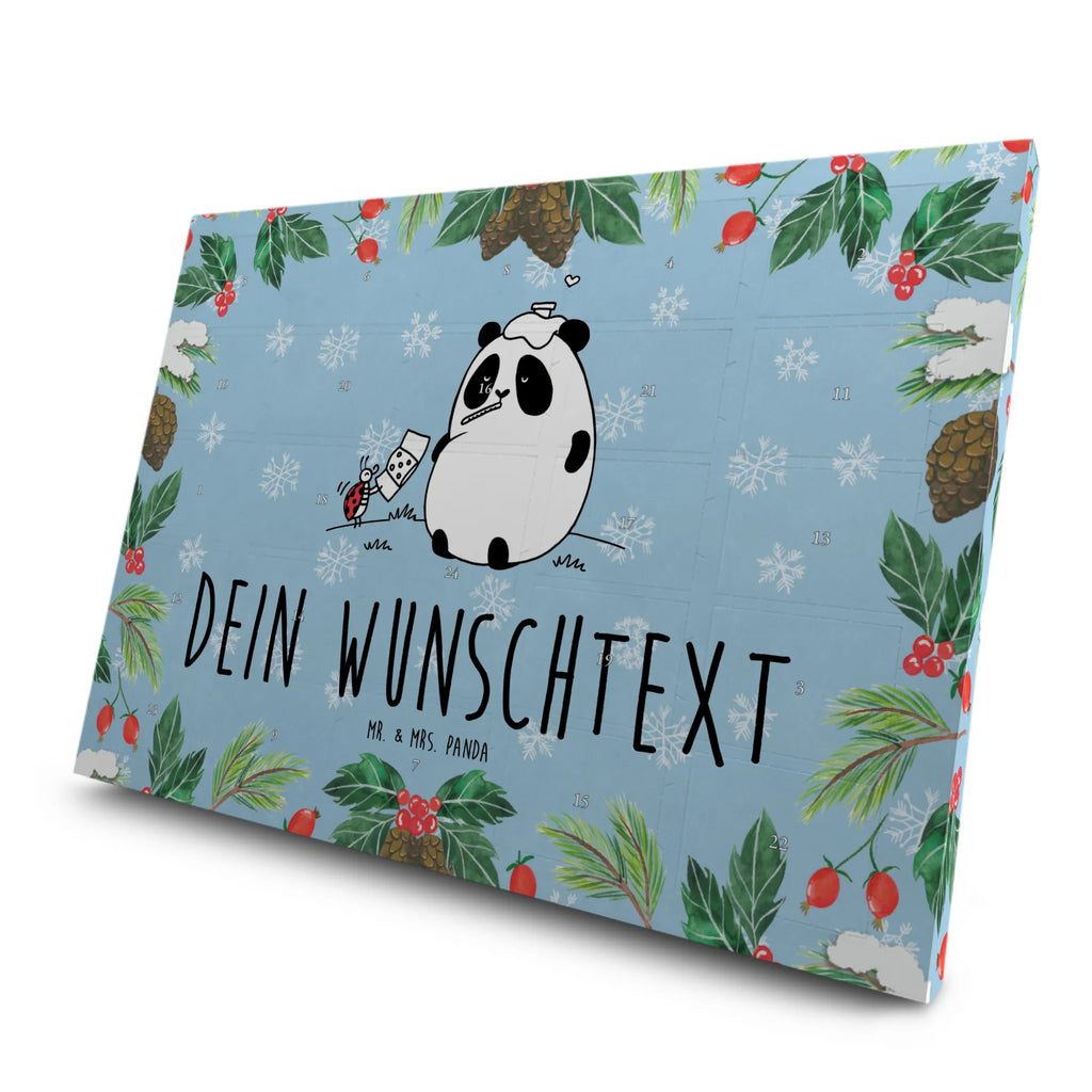  Panda Get well soon Personalisierter Tee Adventskalender