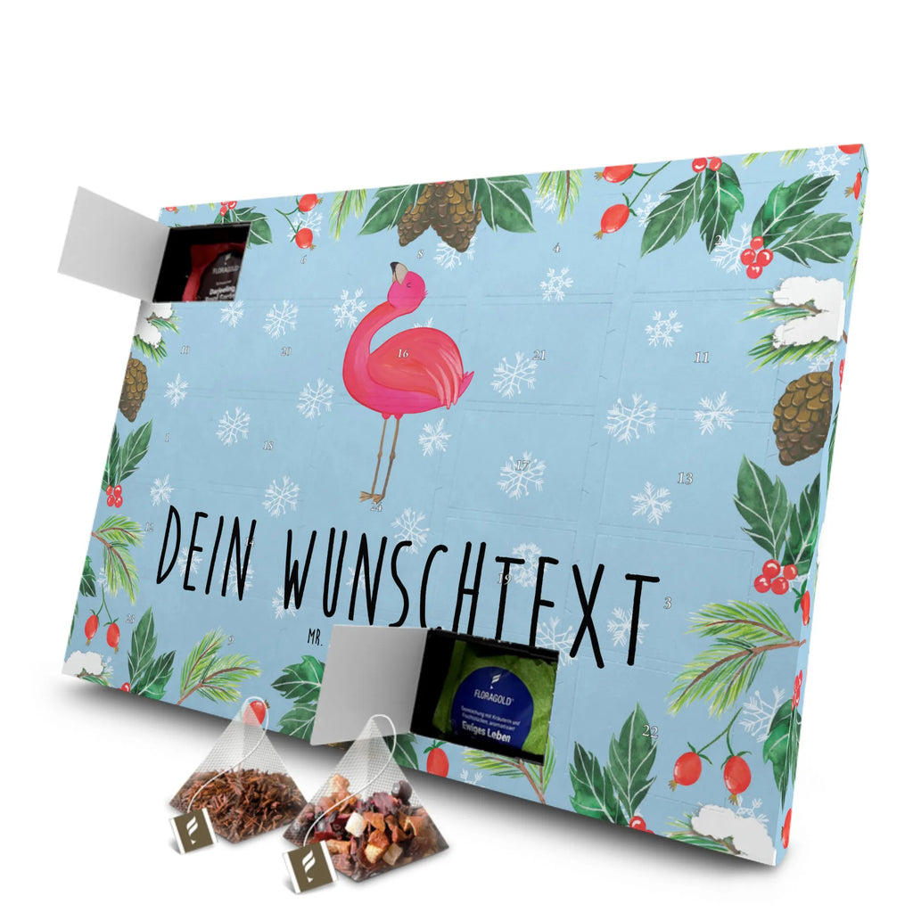 Personalisierter Tee Adventskalender Flamingo Stolz Personalisierter Tee Adventskalender, Flamingo, Selbstakzeptanz, Stolz, Schwester, Mama, Selbstliebe, Beste Freundin, Freundin, Tochter, Freude