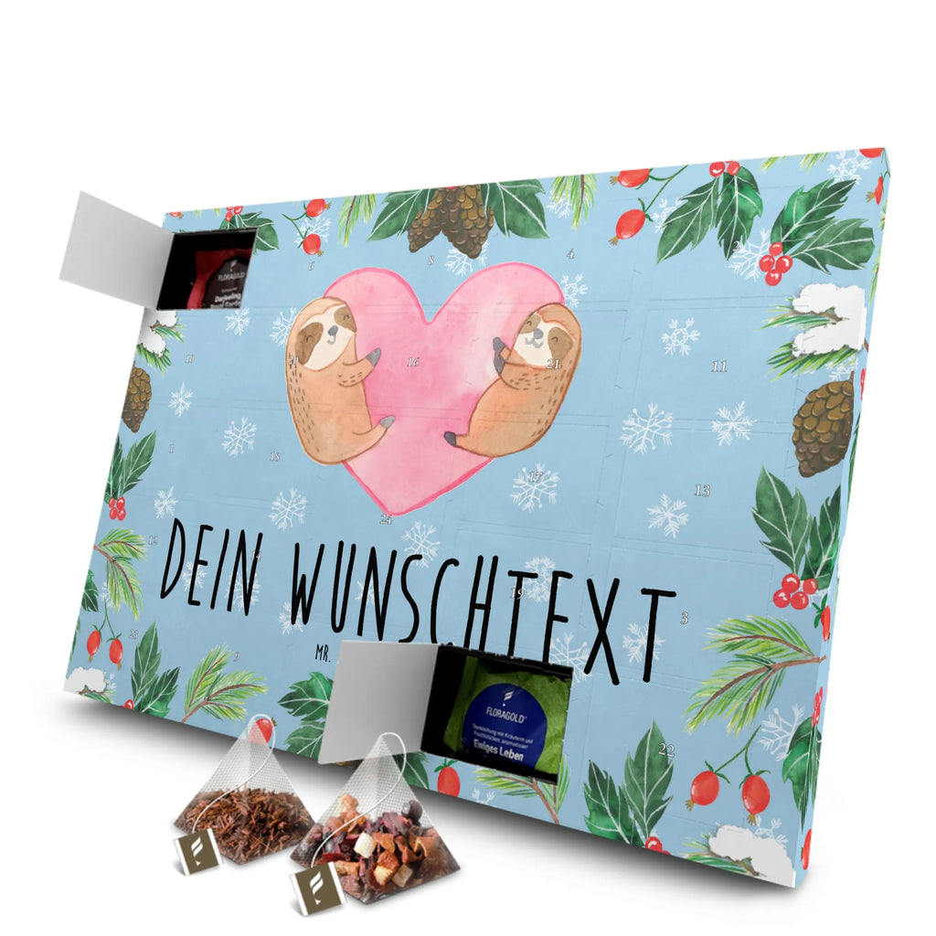 Personalisierter Tee Adventskalender Faultiere Herz Personalisierter Tee Adventskalender, Freundin, Jahrestag, Verlobung, Liebesgeschenk, Ehefrau, Heiratsantrag, Heiraten, Hocheitstag, Freund, Ehemann, Partner, Liebe, für Männer, Mitbringsel, Geschenk für Partner, Geschenk für Freundin, Valentinstag, Hochzeitstag, Liebesbeweis, Geschenk für Frauen, für Ehemann