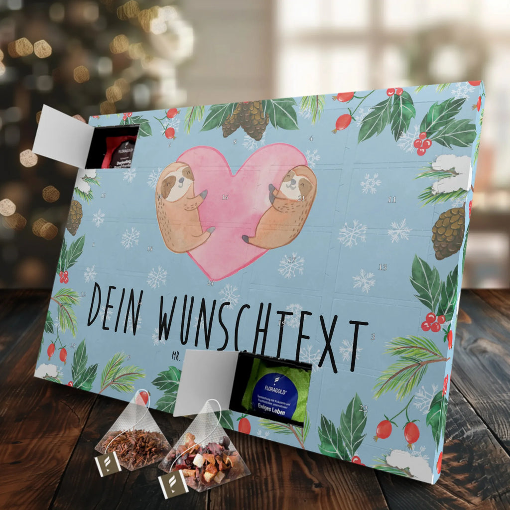 Personalisierter Tee Adventskalender Faultiere Herz Personalisierter Tee Adventskalender, Freundin, Jahrestag, Verlobung, Liebesgeschenk, Ehefrau, Heiratsantrag, Heiraten, Hocheitstag, Freund, Ehemann, Partner, Liebe, für Männer, Mitbringsel, Geschenk für Partner, Geschenk für Freundin, Valentinstag, Hochzeitstag, Liebesbeweis, Geschenk für Frauen, für Ehemann