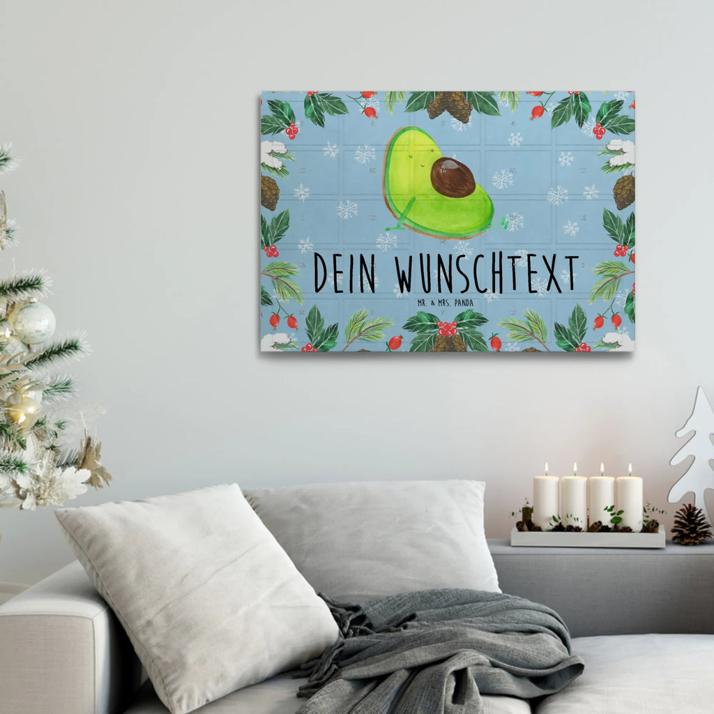 Personalisierter Tee Adventskalender Avocado Schwangerschaft Personalisierter Tee Adventskalender, Vegan, Gesund, Avocado, Veggie, Schwangerschaft, Schwanger, Babyparty, Babyshower