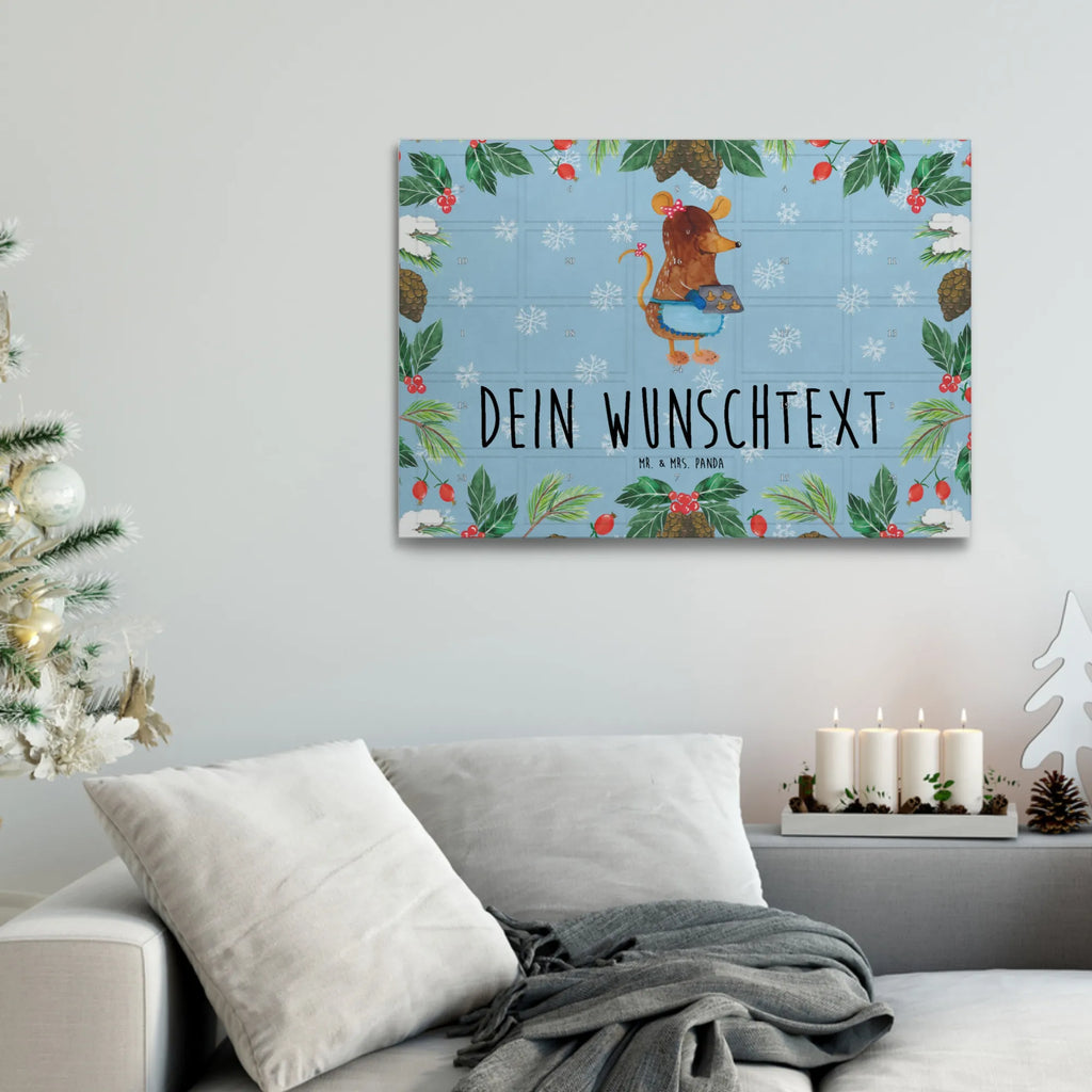 Personalisierter Tee Adventskalender Maus Kekse Personalisierter Tee Adventskalender, Advent, Heiligabend, Winter, Wintermotiv, Weihnachten, Weihnachtsdeko, Nikolaus, Backen, Weihnachtsbäckerei, Weihnachtskekse, Plätzchen, Maus, Chaosqueen, Kekse