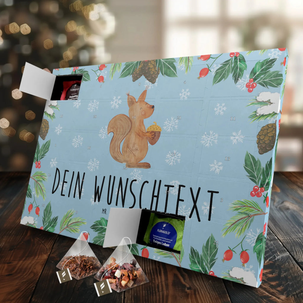 Personalisierter Tee Adventskalender Eichhörnchen Weihnachten Personalisierter Tee Adventskalender, Advent, Winter, Heiligabend, Wintermotiv, Nikolaus, Weihnachten, Weihnachtsdeko, Weihnachtsmotiv, Vogel, Guten Rutsch, Frohes Neues Jahr, Weihnachtsgruß, Neujahr, Frohe Weihnachten