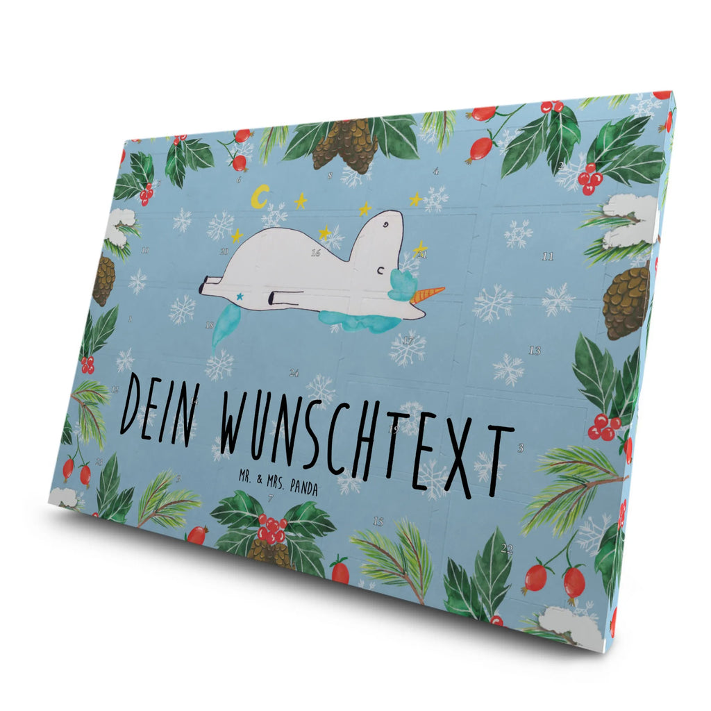 Personalisierter Tee Adventskalender Einhorn Sternenhimmel Personalisierter Tee Adventskalender, Einhorn, Einhorn Deko, Einhörner, Unicorn, Dachschaden, Sternenhimmel, Sterne, Verrückt