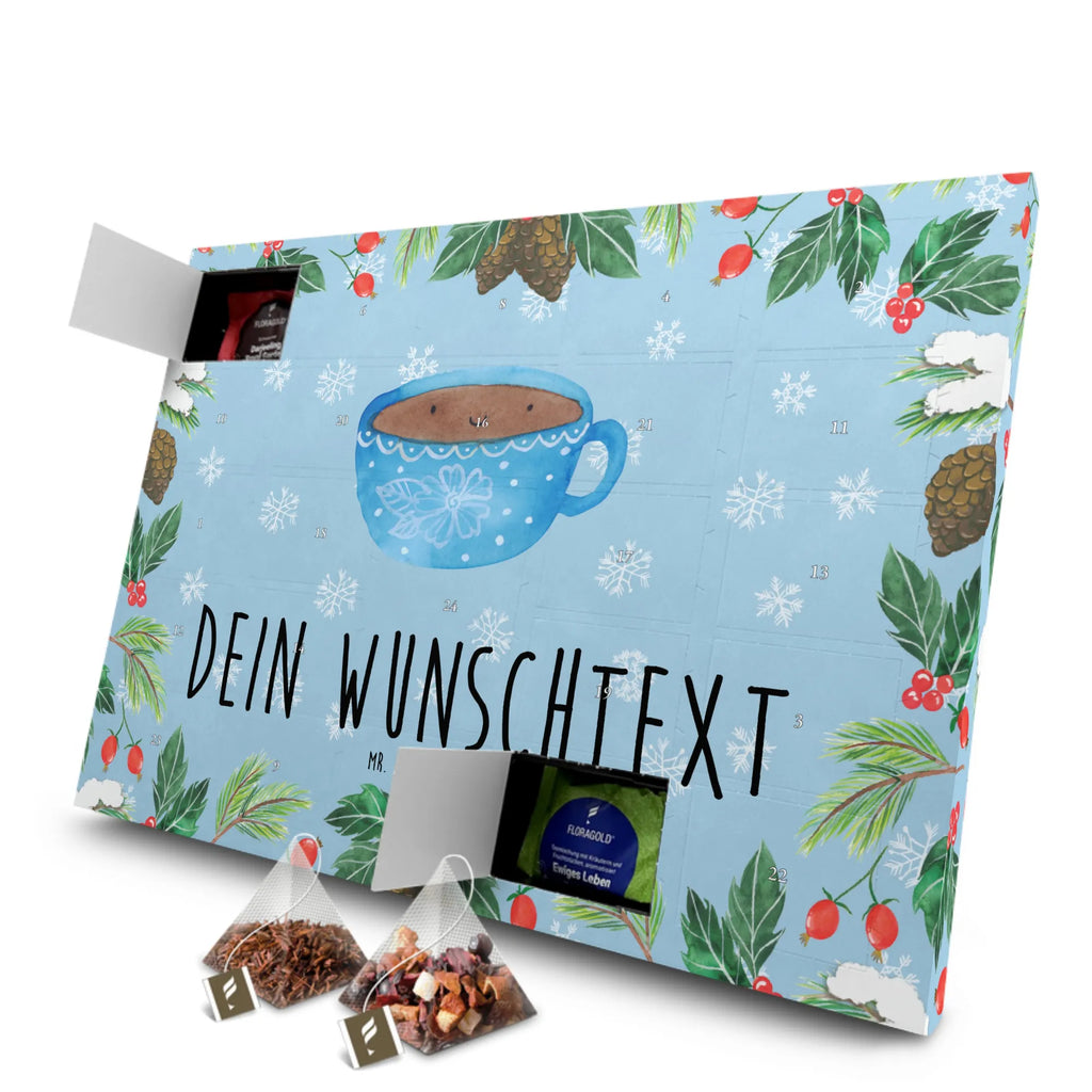 Personalisierter Tee Adventskalender Kaffee Tasse Personalisierter Tee Adventskalender, Tiere, Tiermotive, Gute Laune, Lustige Sprüche, Kaffee, Tasse, Genuss, Liebe, Glücklich, Geschmack