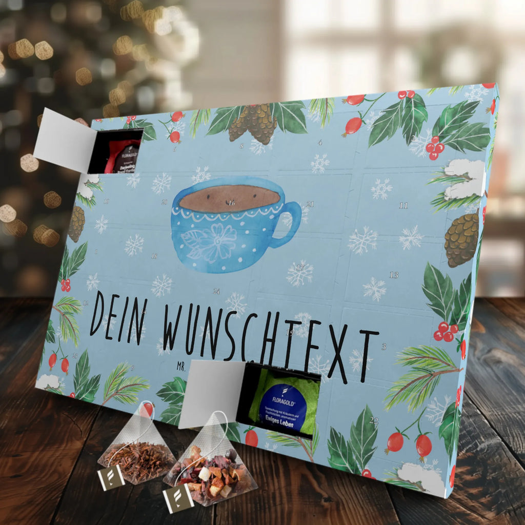 Personalisierter Tee Adventskalender Kaffee Tasse Personalisierter Tee Adventskalender, Tiere, Tiermotive, Gute Laune, Lustige Sprüche, Kaffee, Tasse, Genuss, Liebe, Glücklich, Geschmack