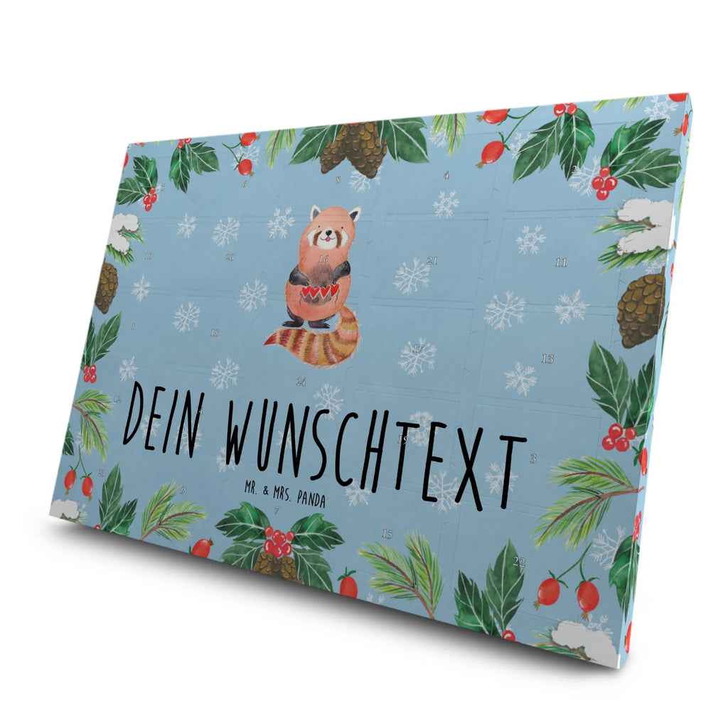 Personalisierter Tee Adventskalender Roter Panda Personalisierter Tee Adventskalender, Tiere, Tiermotive, Gute Laune, Lustige Sprüche, Lieblingsmensch, Rot, Panda, Herz, Liebe, Liebling