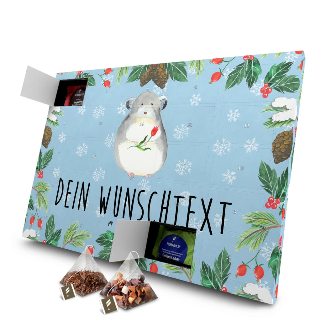 Personalisierter Tee Adventskalender Chinchilla Blume Personalisierter Tee Adventskalender, Tiermotive, Tiere, Gute Laune, Lustige Sprüche, Chinchillas, Chaos, Depressionen, Büroalltag, Kummer, Glücklichsein, Büro, Chinchilla, Liebeskummer, traurig sein