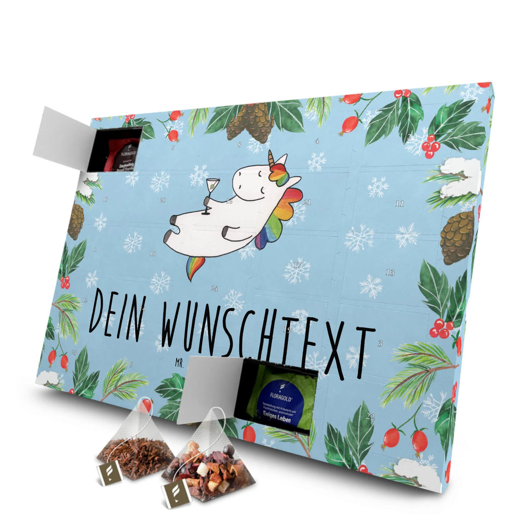 Personalisierter Tee Adventskalender Einhorn Cocktail Personalisierter Tee Adventskalender, Einhorn, Einhorn Deko, Einhörner, Unicorn, Party, Sekt, Cuba Libre, Feiern, Glitzer, Rum, Spruch, Caipirinha, Lustig, Geburtstag, Witzig, Freundin, Spaß