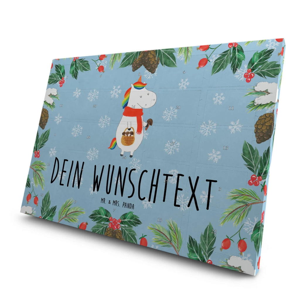 Personalisierter Tee Adventskalender Einhorn Pilz Personalisierter Tee Adventskalender, Einhorn, Einhorn Deko, Einhörner, Unicorn, Liebeskummer, Pilze, Motivation, Spruch, Pilzsammler