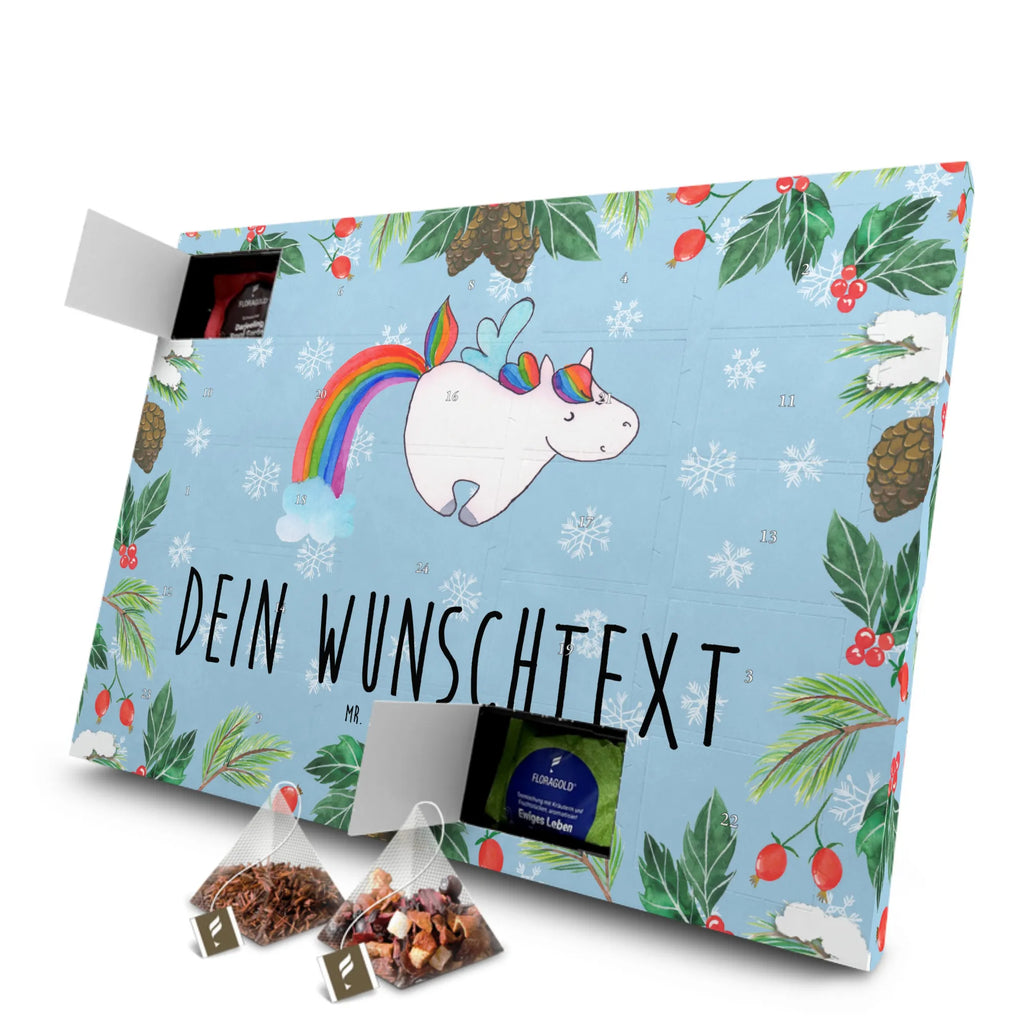 Personalisierter Tee Adventskalender Einhorn Fliegendes Pferd Personalisierter Tee Adventskalender, Einhorn, Einhorn Deko, Einhörner, Unicorn, Spielen, Realität, Regenbogen, Glitzer, Erwachsenwerden