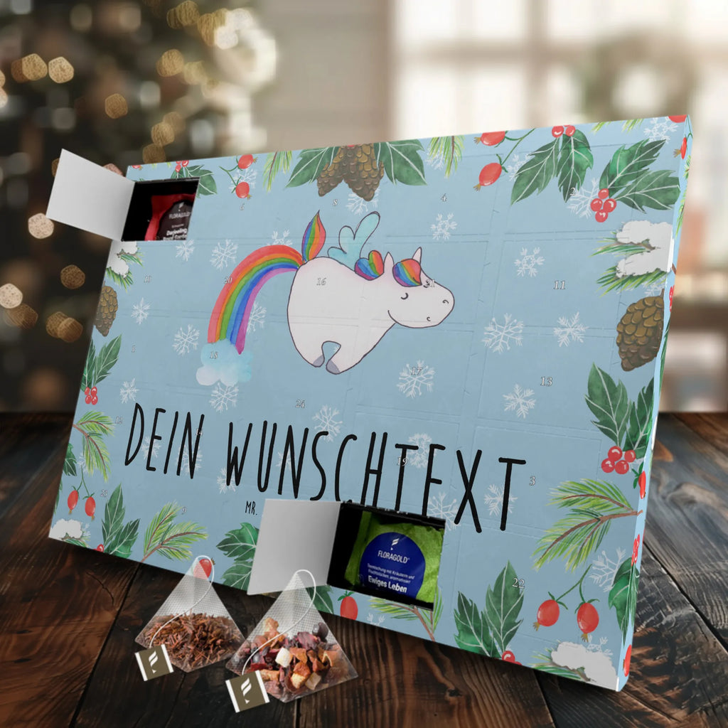 Personalisierter Tee Adventskalender Einhorn Fliegendes Pferd Personalisierter Tee Adventskalender, Einhorn, Einhorn Deko, Einhörner, Unicorn, Spielen, Realität, Regenbogen, Glitzer, Erwachsenwerden