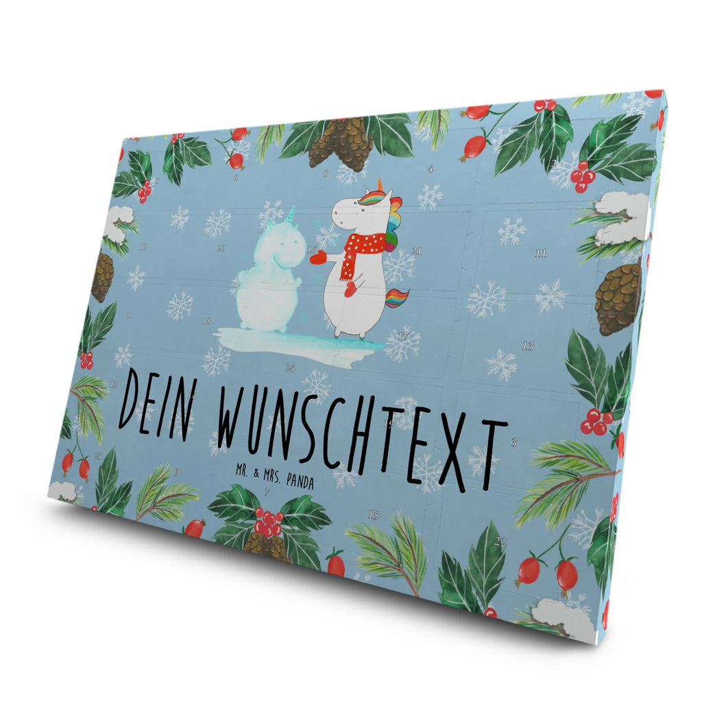 Personalisierter Tee Adventskalender Einhorn Schneemann Personalisierter Tee Adventskalender, Einhorn, Einhorn Deko, Einhörner, Unicorn, Handschuhe, X-Mas, Schneemann, Schnee, kalt, Mütze, Winter, Kuchen, Weihnachten