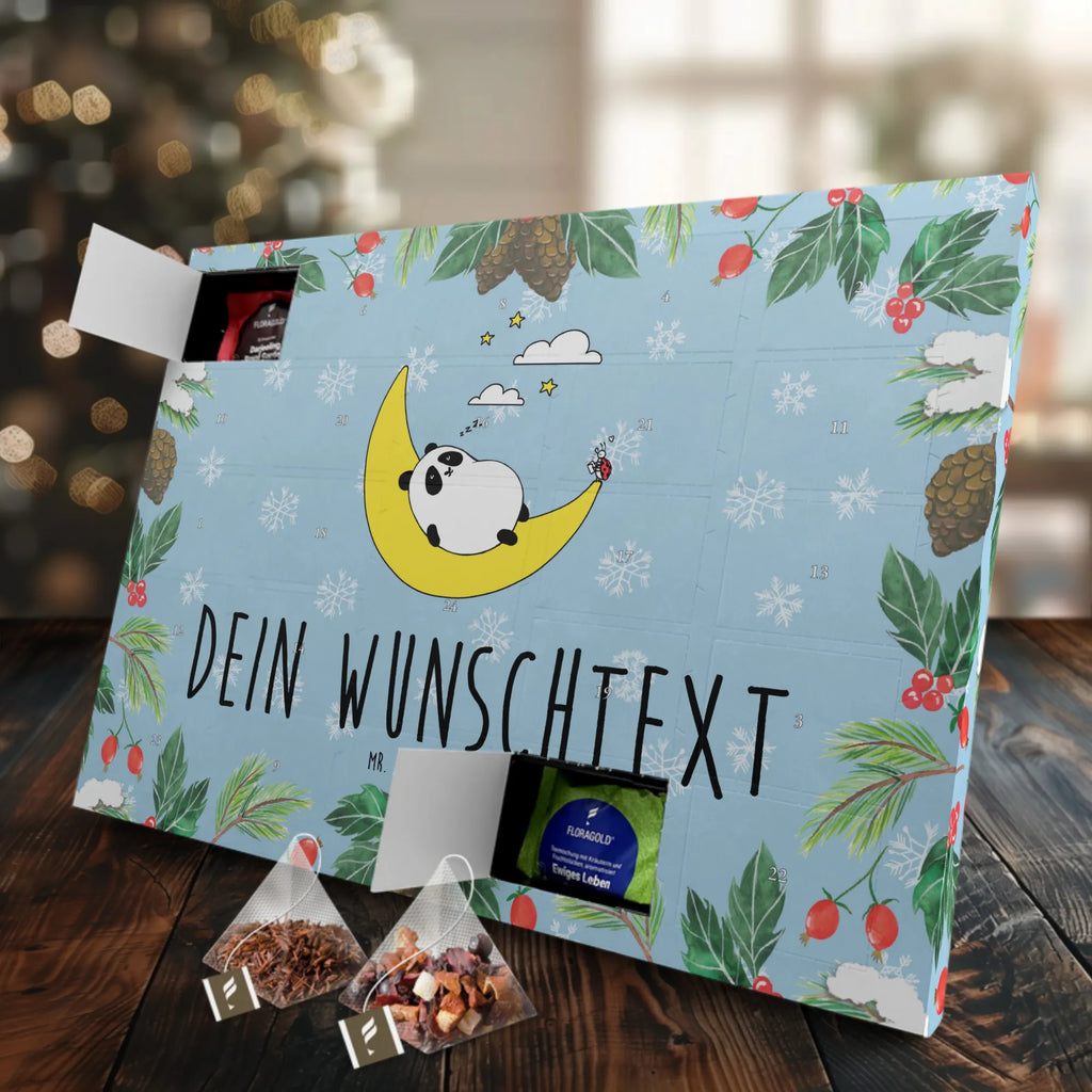  Panda Easy Personalisierter Tee Adventskalender