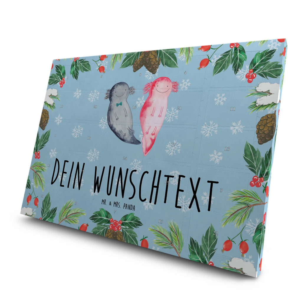 Personalisierter Tee Adventskalender Axolotl Freundin Personalisierter Tee Adventskalender, Axolotl, Molch, Liebesbeweis, Große Liebe, Valentinstag, Lurche, Lurch, Jahrestag, Ehemann, Schwanzlurch, Axolot, Liebe, Verlobter, Freund