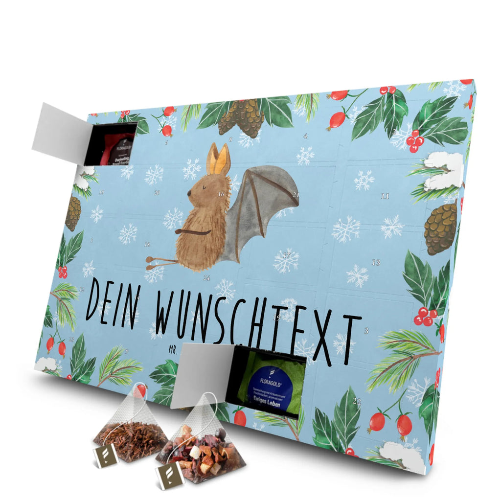 Personalisierter Tee Adventskalender Fledermaus Sitzen Personalisierter Tee Adventskalender, Tiermotive, Tiere, Gute Laune, Lustige Sprüche, Fledermaus, Fledermäuse, Motivation, Entspannen