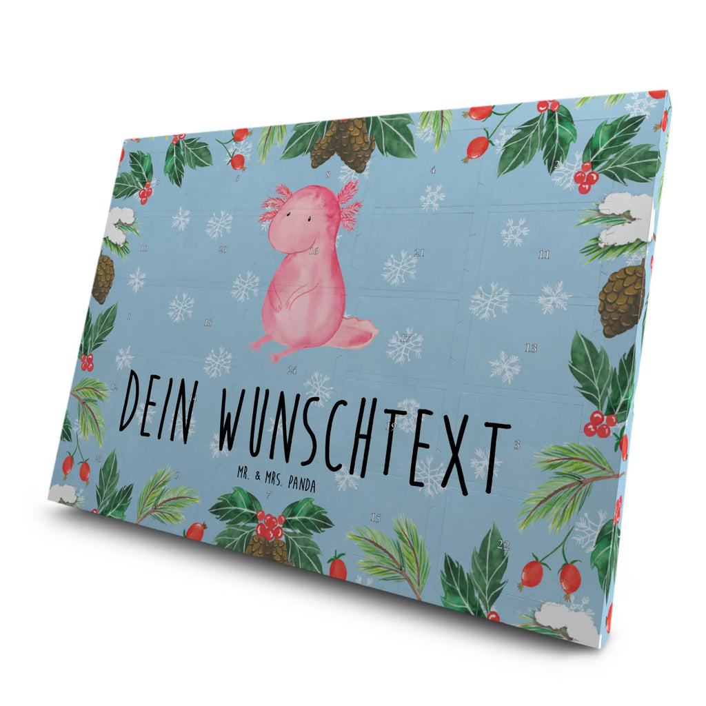  aksolotl null Personalisierter Tee Adventskalender, Axolotl, Molch, Vergnügt, Liebe, Weisheit, Lebensweisheit, Lebensstil, Axolot, Zufrieden, Freundin, Fröhlich