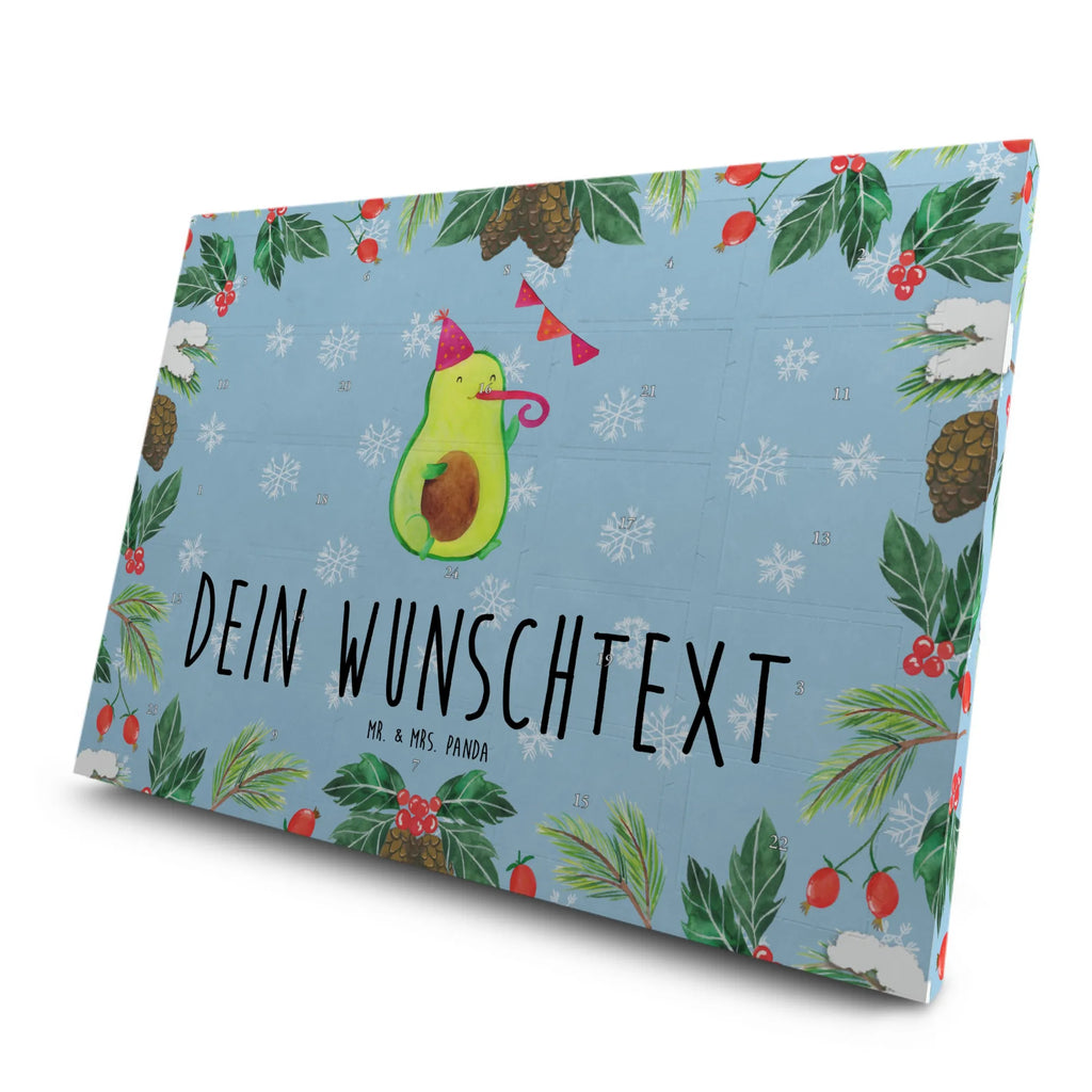Personalisierter Tee Adventskalender Avocado Party Zeit Personalisierter Tee Adventskalender, Avocado, Gesund, Veggie, Vegan
