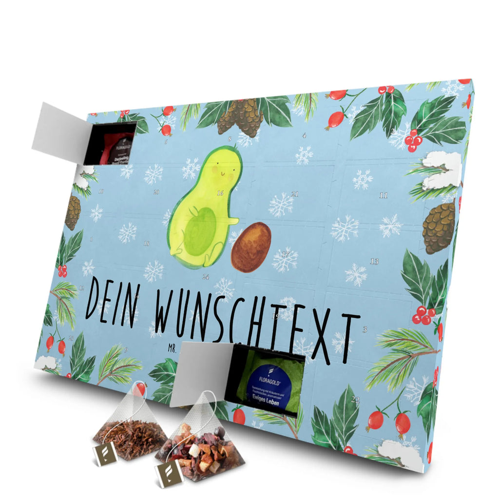 Personalisierter Tee Adventskalender Avocado Kern rollt Personalisierter Tee Adventskalender, Avocado, Gesund, Veggie, Vegan, Avocados, Zur Geburt, Liebe, Kind, Schwanger, Baby, Geburtstag, Love, Babyparty, Schwangerschaft, Geburt, Säugling, Erstes Kind, Große Liebe
