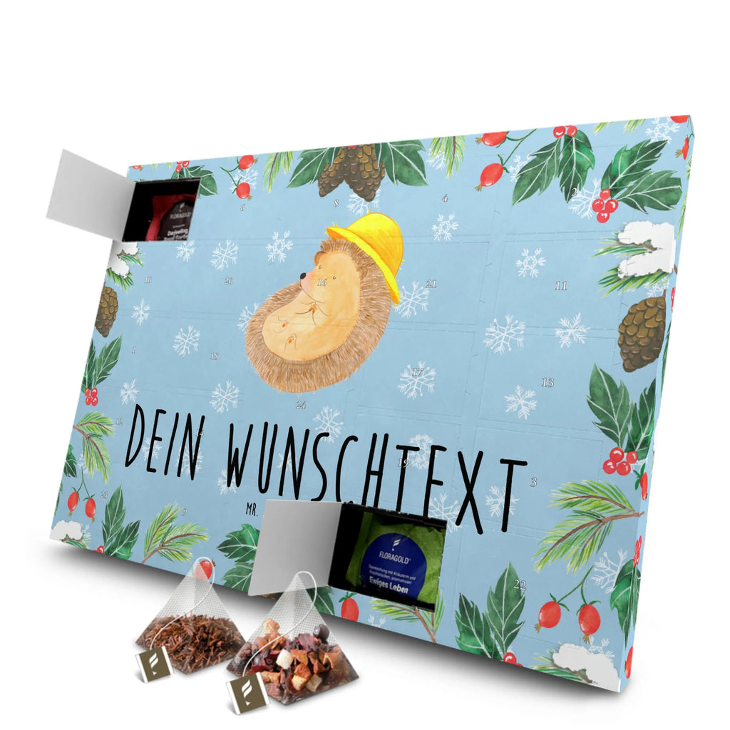 Personalisierter Tee Adventskalender Igel Beten Personalisierter Tee Adventskalender, Tiermotive, Tiere, Gute Laune, Lustige Sprüche, Genießen, Gott, Igel, Dankbar, Sonnenhut, Leben, Dankbarkeit, Amen, Beten, Igel mit Hut, Dankbar sein