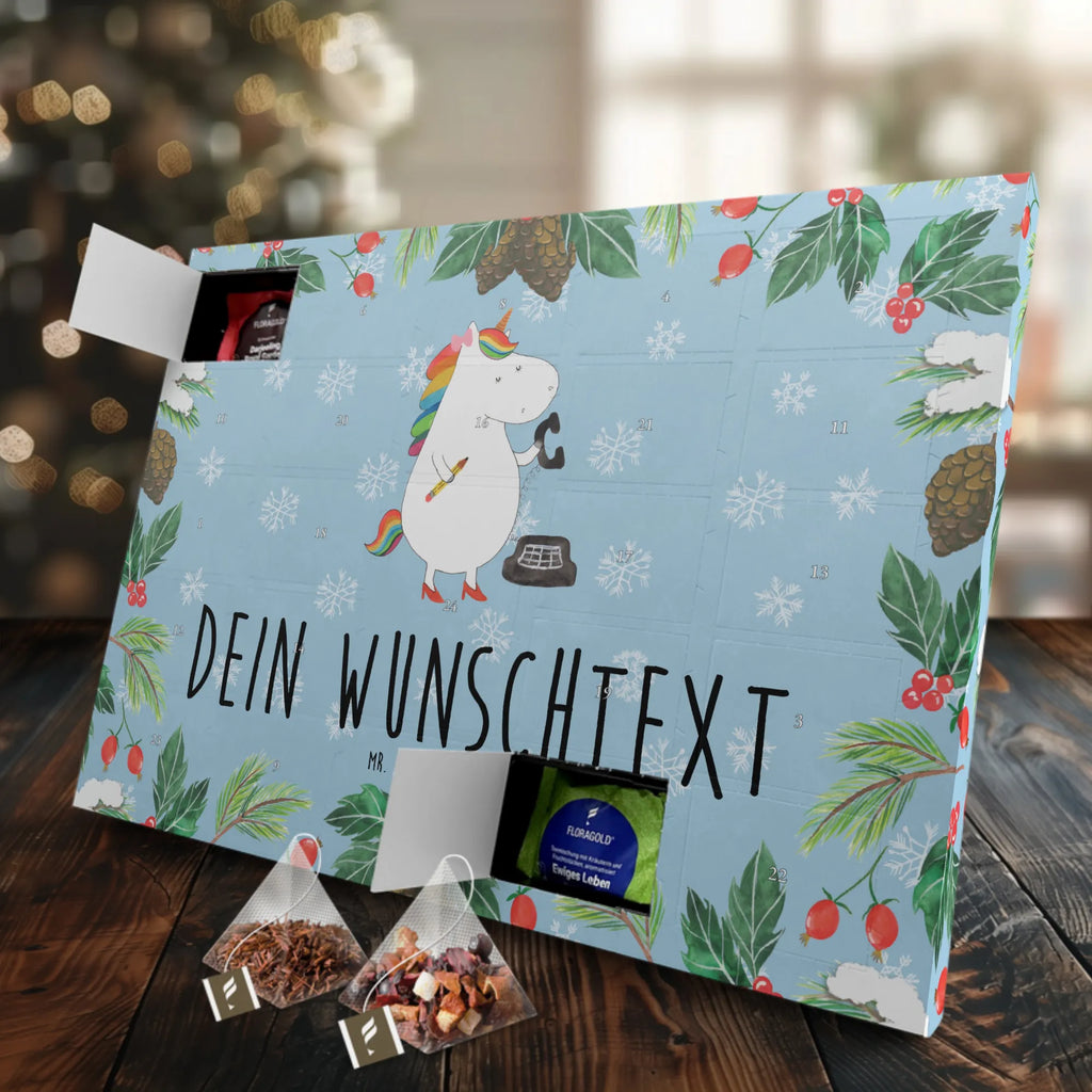 Personalisierter Tee Adventskalender Einhorn Sekretärin Personalisierter Tee Adventskalender, Einhorn, Einhorn Deko, Einhörner, Unicorn, Bürohilfe, Steuerkanzlei, Rechtsanwältin, Sekretärin, Rechtsanwaltsgehilfin, Bürokraft, Büro, Steuerbüro