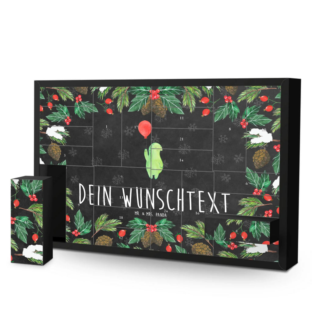 Personalisierter Befüllbarer Adventskalender Schildkröte Luftballon Befüllbarer Adventskalender, Adventskalender Zum Selbst Befüllen, Schildkröte, Schildkröten, Mutausbruch, Motivationsspruch, Motivation
