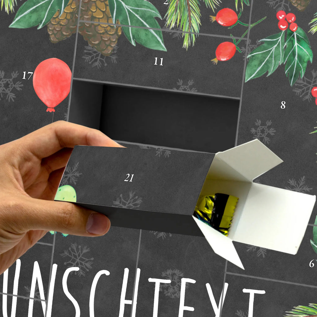Personalisierter Befüllbarer Adventskalender Schildkröte Luftballon Befüllbarer Adventskalender, Adventskalender Zum Selbst Befüllen, Schildkröte, Schildkröten, Motivation, Mutausbruch, Motivationsspruch