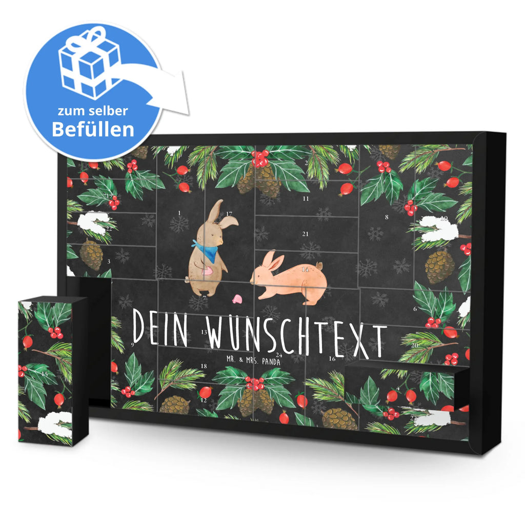 Personalisierter Befüllbarer Adventskalender Hasen Muschel Befüllbarer Adventskalender, Adventskalender Zum Selbst Befüllen, Vatertag, Familie, Mama, Opa, Oma, Bruder, Schwester, Papa, Muttertag, Meer, Freundin, Beste Freundin, Best Friends, Muscheln, Hasen, Freundinnen, Muscheln Sammeln, BFF