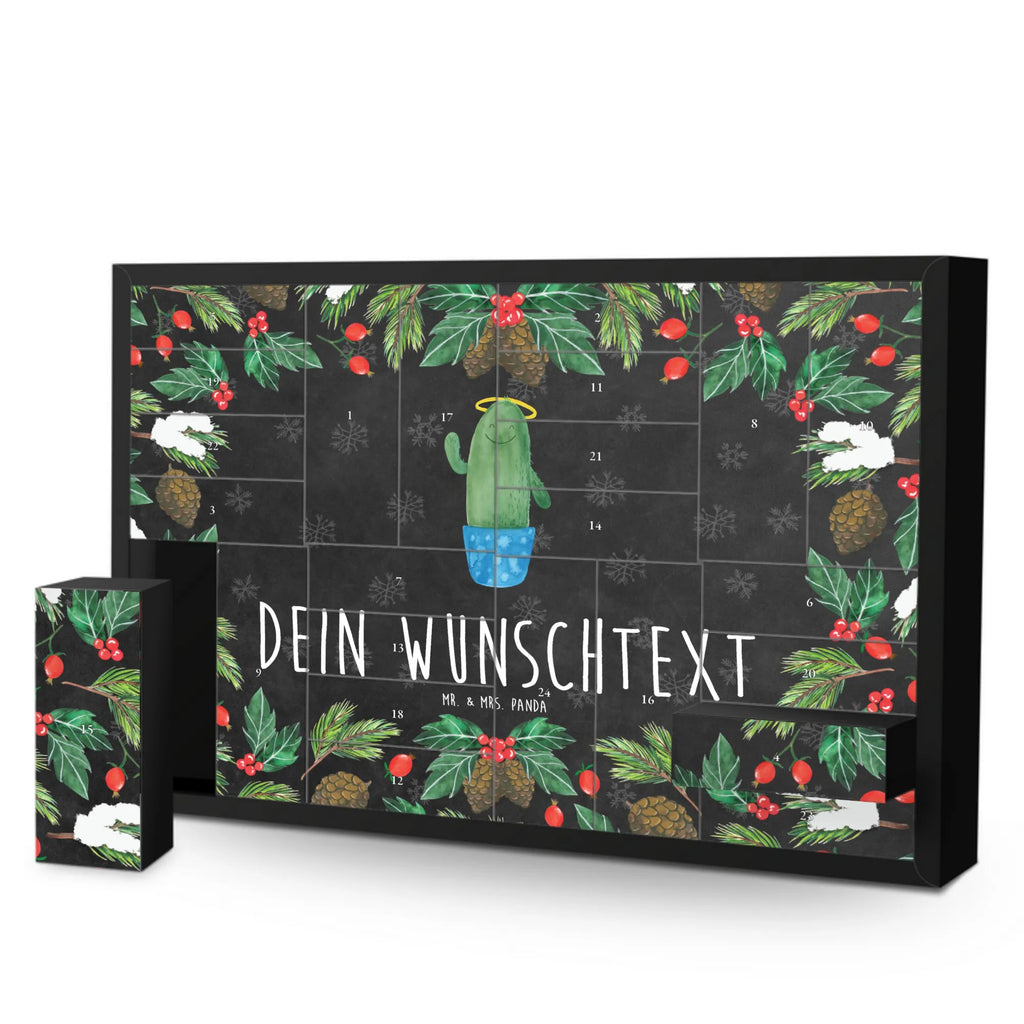Personalisierter Befüllbarer Adventskalender Kaktus Heilig Befüllbarer Adventskalender, Adventskalender Zum Selbst Befüllen, Kaktus, Kakteen, Schwestern, Familie, Bruder, Heiligenschein, Eltern, Lustig, Schwester, Frech, Freundin, Kind