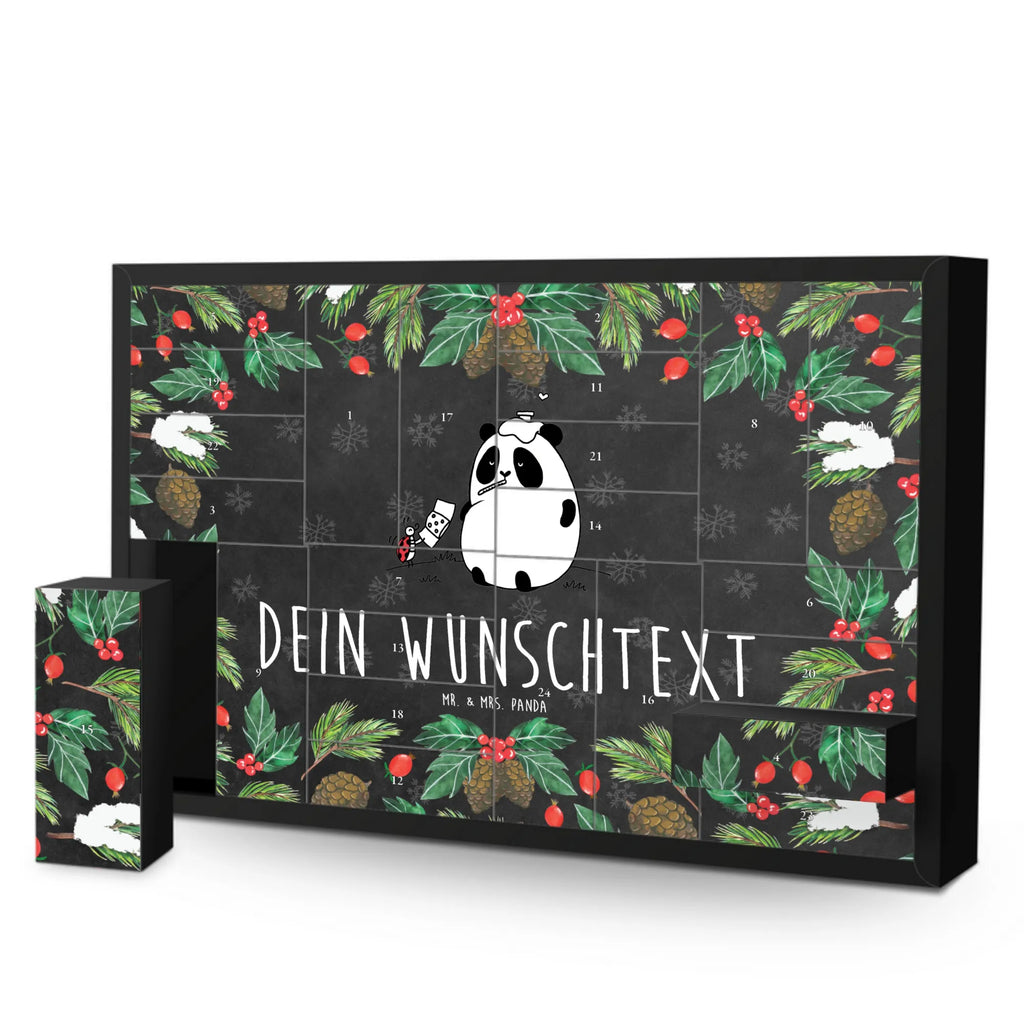  Panda Get well soon Adventskalender Zum Selbst Befüllen, Befüllbarer Adventskalender