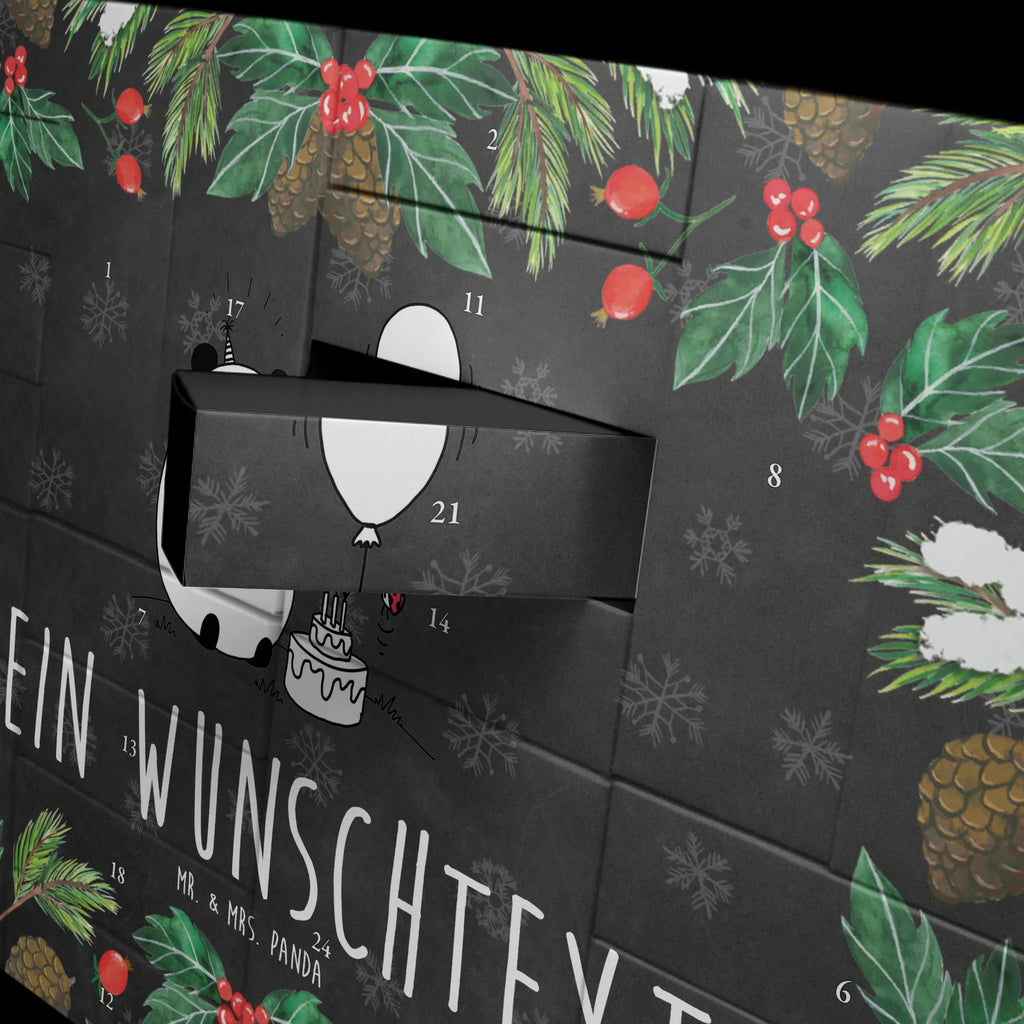  Panda urodziny Befüllbarer Adventskalender, Adventskalender Zum Selbst Befüllen