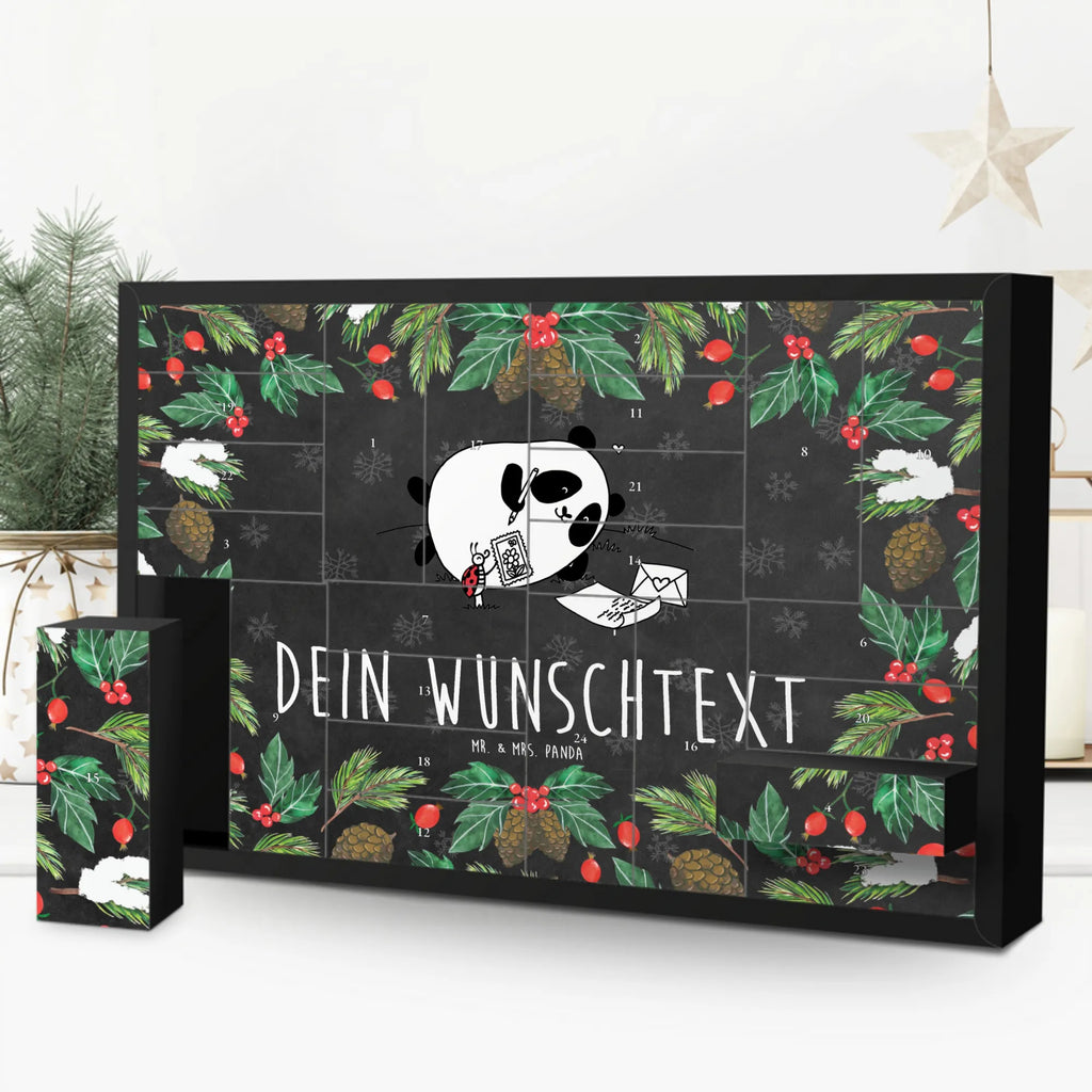  Panda tęsknić Befüllbarer Adventskalender, Adventskalender Zum Selbst Befüllen