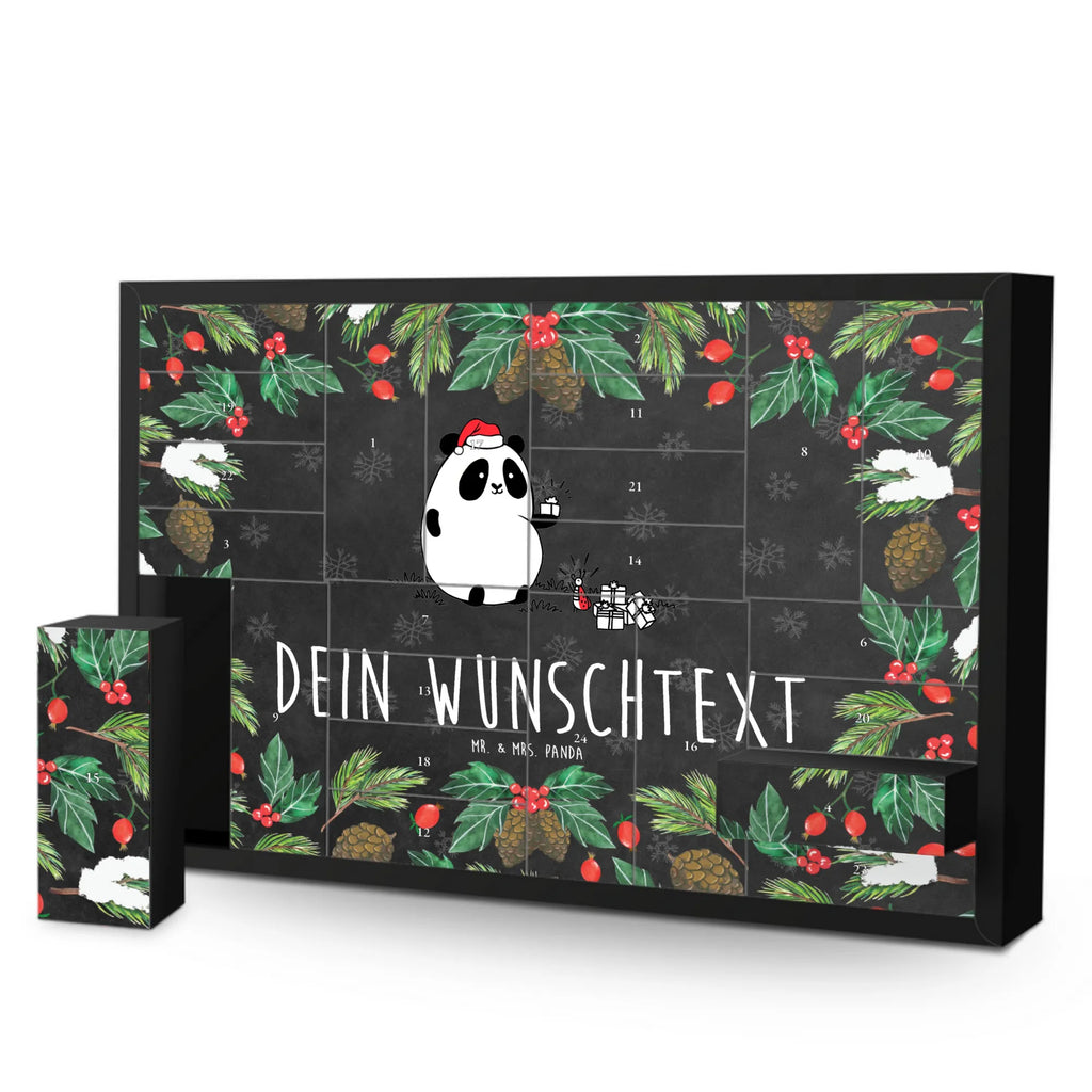  Panda Prezent świąteczny Adventskalender Zum Selbst Befüllen, Befüllbarer Adventskalender