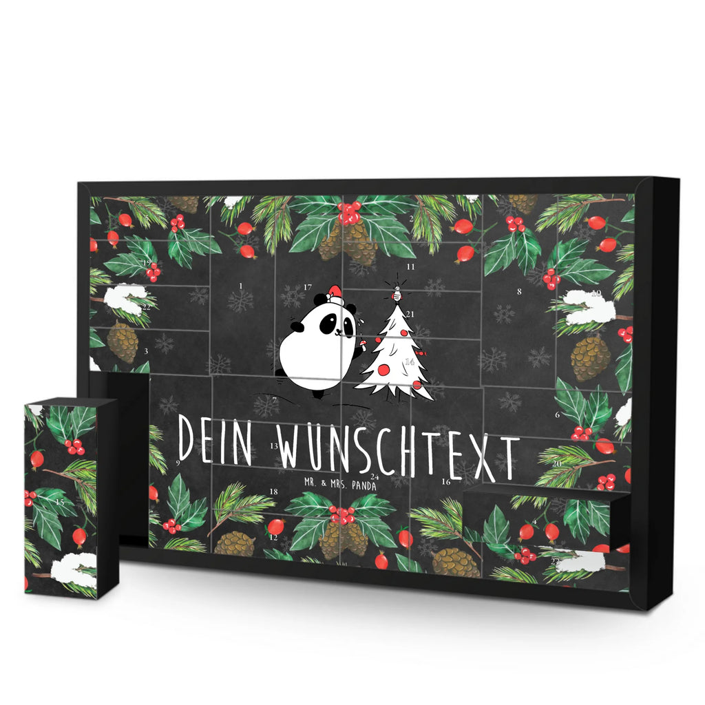  Panda Okres świąteczny Befüllbarer Adventskalender, Adventskalender Zum Selbst Befüllen