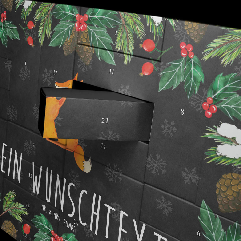 Personalisierter Befüllbarer Adventskalender Fuchs Gitarre Adventskalender Zum Selbst Befüllen, Befüllbarer Adventskalender, Fuchs, Musik Spruch, Füchse, Geschenk Musiker, Sängerin, Gitarre, Sänger, Musikerin