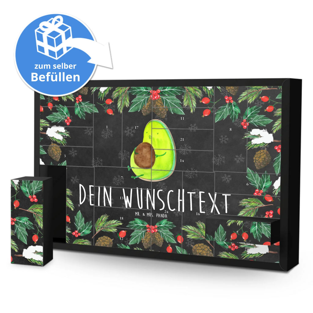 Personalisierter Befüllbarer Adventskalender Avocado Pfeifen Adventskalender Zum Selbst Befüllen, Befüllbarer Adventskalender, Avocado, Gesund, Veggie, Vegan, Abnehmen, dick sein, Ernährung, Diät