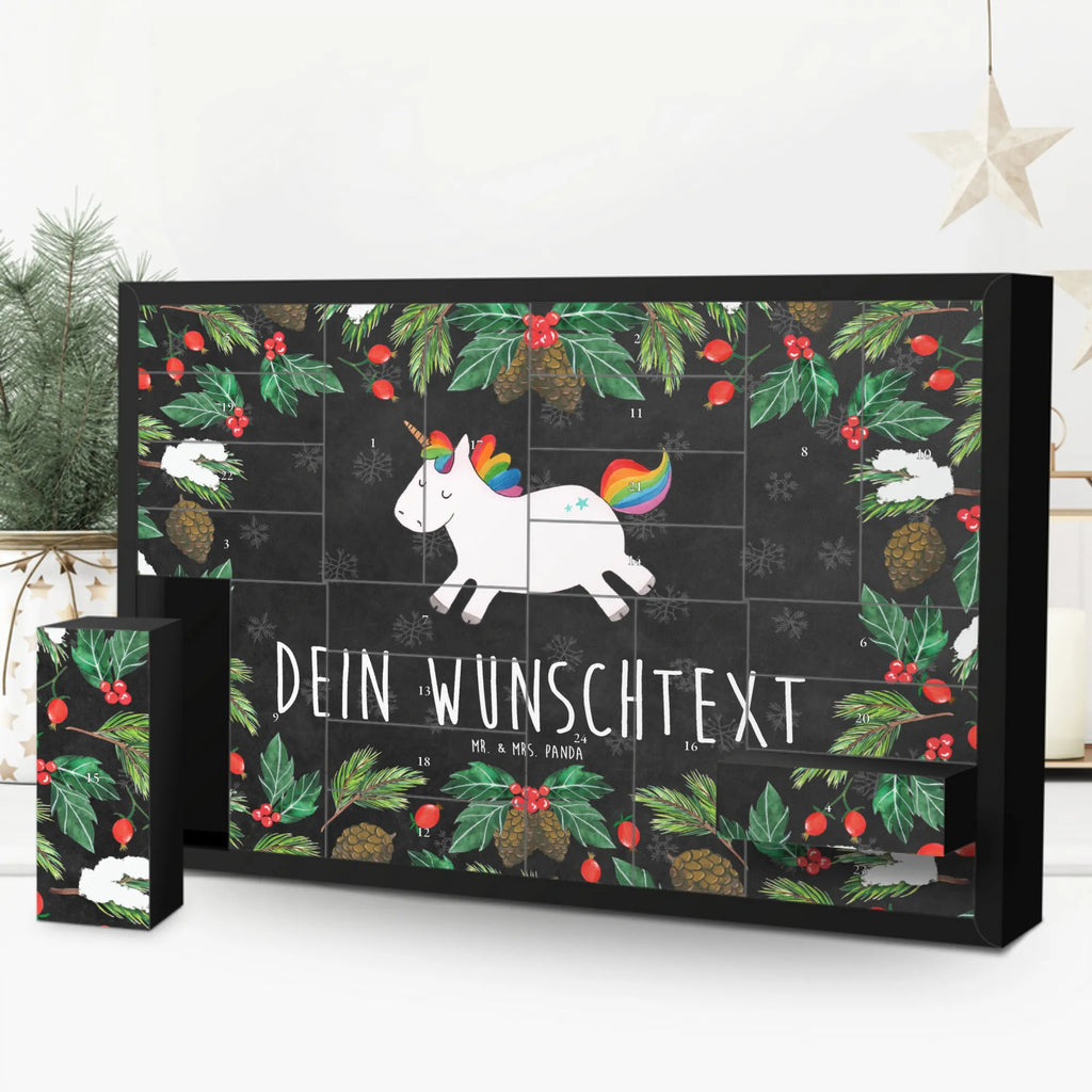 Personalisierter Befüllbarer Adventskalender Einhorn Happy Befüllbarer Adventskalender, Adventskalender Zum Selbst Befüllen, Einhorn, Einhorn Deko, Einhörner, Unicorn, Fröhlich, Freude, glücklich, Lachen, Spaß, Spannend, Lächeln, Lebensfreude, Witzig