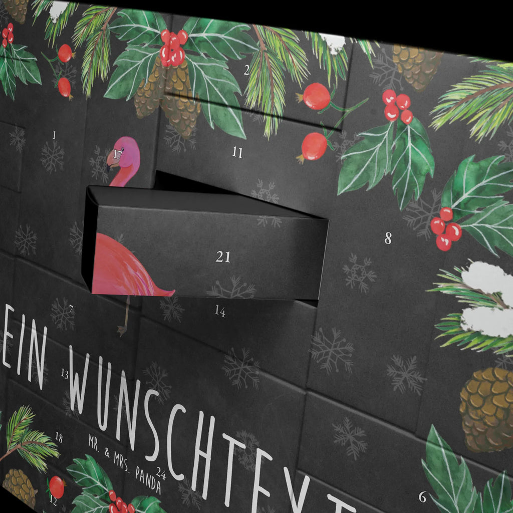 Personalisierter Befüllbarer Adventskalender Flamingo Classic Adventskalender Zum Selbst Befüllen, Befüllbarer Adventskalender, Flamingo, Spruch, Freundinnen, Ich, Außenseiter, Selbstliebe, Freundin, Einzigartig, Sohn, Tochter, für Mich, Stolz, Geschwister